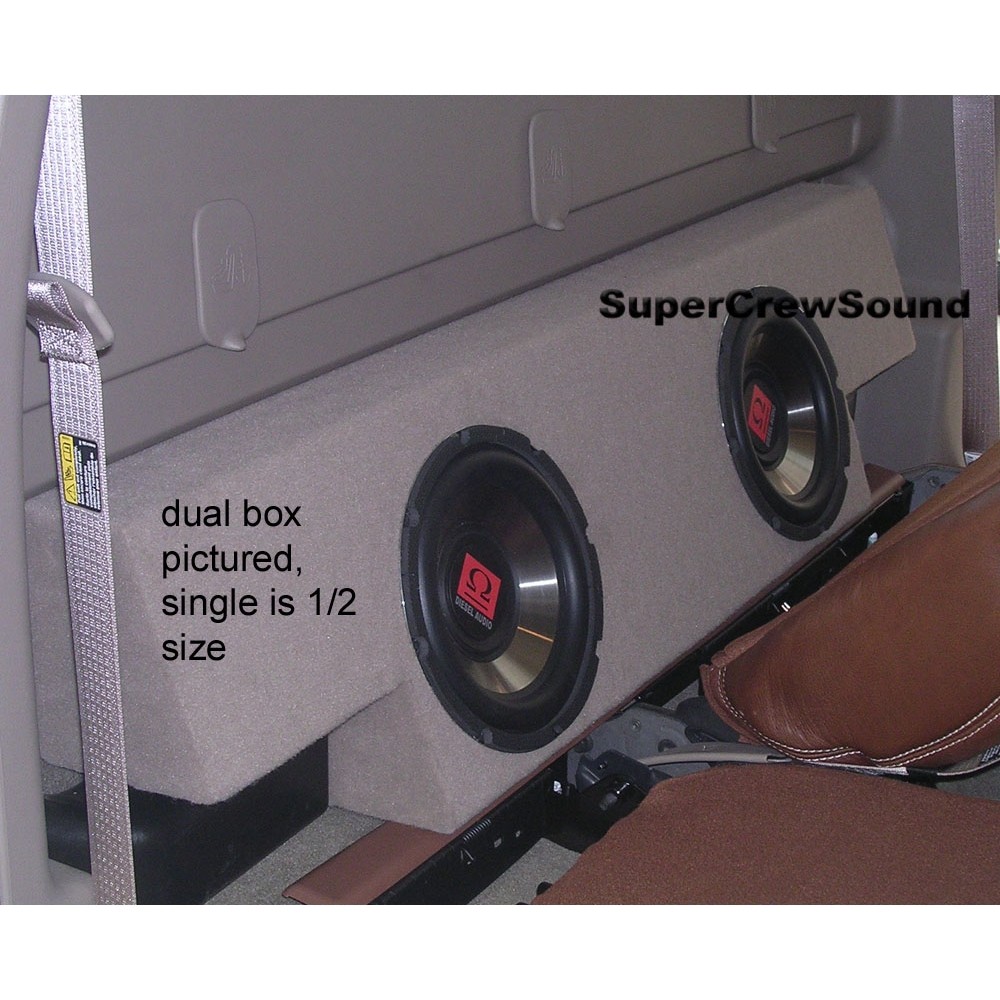 Subwoofer Box For Chevy Silverado Crew Cab