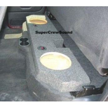 Dodge Ram Crew Cab 02-19 Dual Subwoofer Box