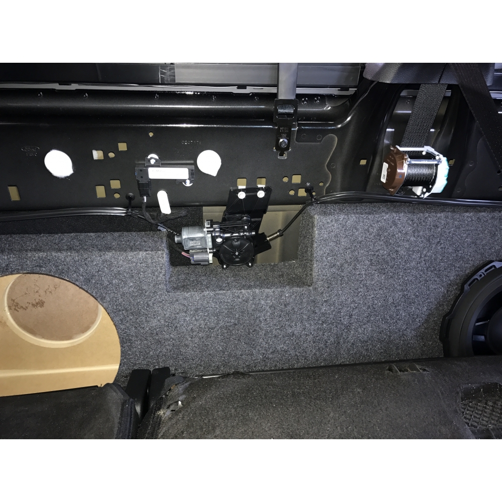 Ford F250/F350 Supercrew Cab 20172021 Dual BTS Subwoofer Box